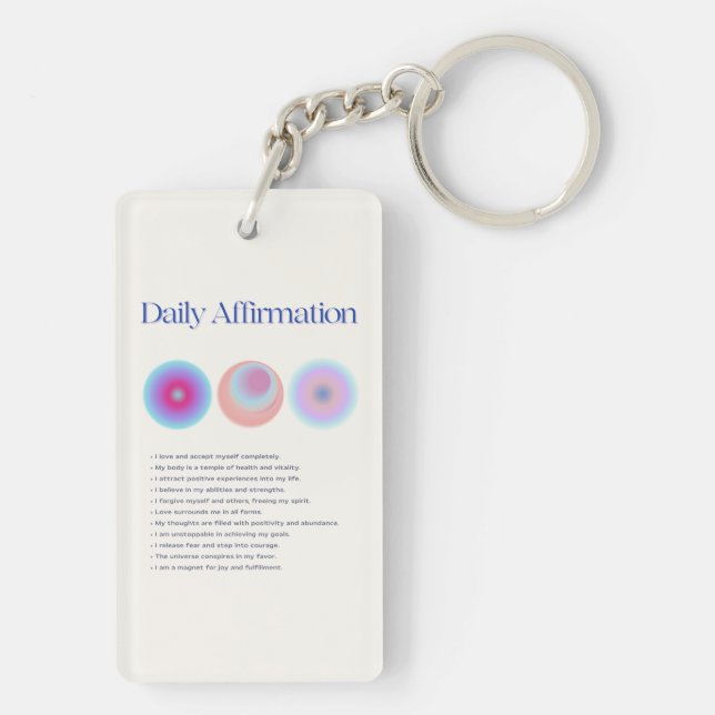 manifestation av dagliga bekräftelser (Baksidan)