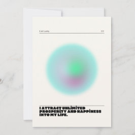 manifestation av dagliga bekräftelser inbjudningar