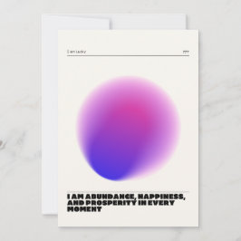 manifestation av dagliga bekräftelser inbjudningar