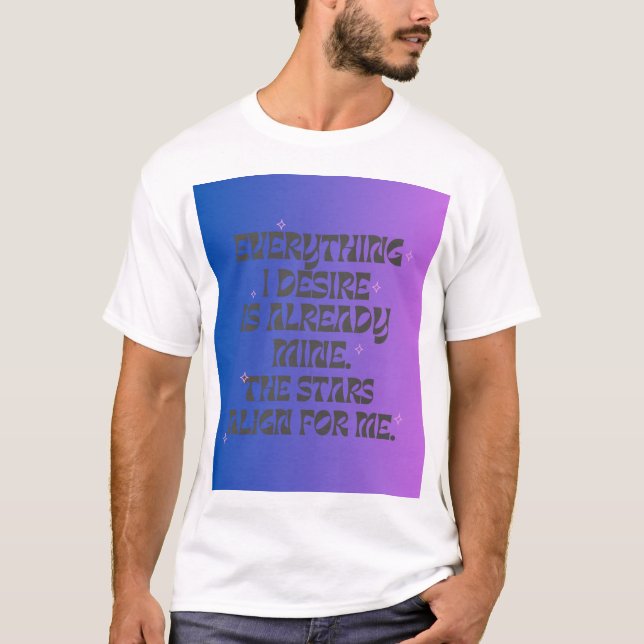 Manifestation T Shirt (Framsida)
