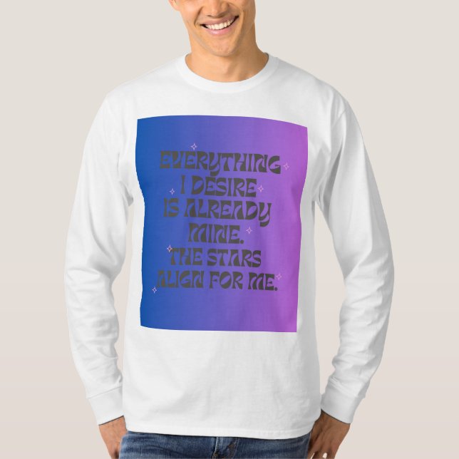Manifestation T Shirt (Framsida)