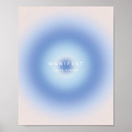 Manifestera din vision poster
