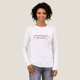 Manifestera Magi | Minimalistisk Häxig Anpassad T- T Shirt