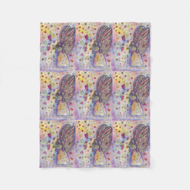 Manifestera om "Universe Angel Art Fleece Blankets (Framsidan)