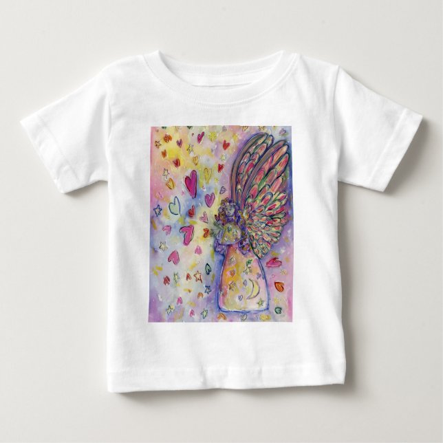 Manifestera Universe Angel Art Child T-Shirt (Framsida)