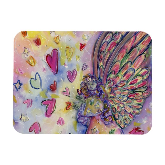 Manifestera Universe Angel Art Fridge Magnet (Horisontell)