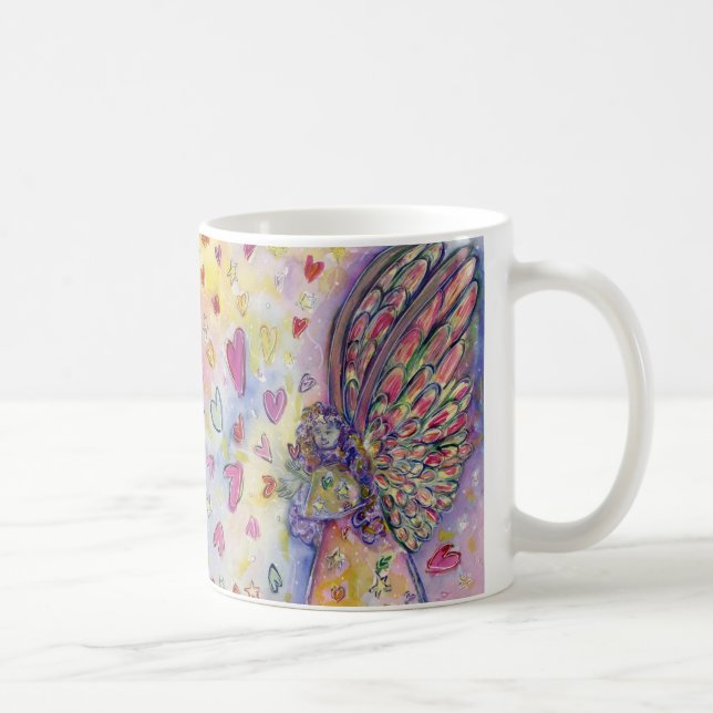 Manifestera Universe Angel Art Kaffe koppar eller  (Höger)
