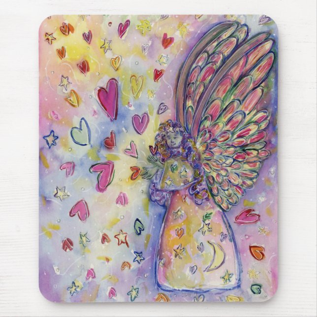 Manifestera Universe Guardian Angel Art Mousepad Musmatta (Framsidan)
