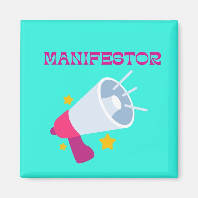 Manifestet för mänsklig design - magnet (Framsidan)