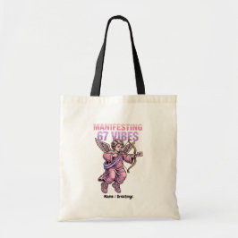Manifesting 67 Vibes Streetwear Cupid Vintage 90-t Tygkasse