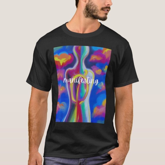 Manifesting  Affirmation of Your Destiny T Shirt (Framsida)