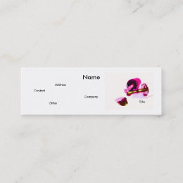 Manikurist på Rosa Mini Visitkort