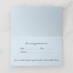 Manikurist Pedicurist Nail Salon Services Tidsbeställning Kort