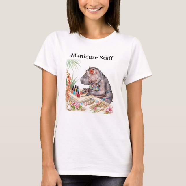 Manikyr Personal Coastal Beauty  T Shirt (Framsida)