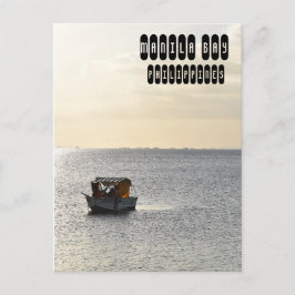 Manila Bay i Filippinerna Vykort