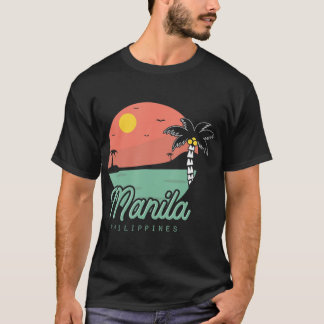 Manila Filipino Pinoy Summer Philippines  T Shirt