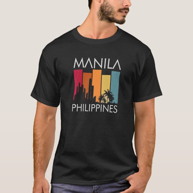 Manila Filippinerna A Filipino Sak Du skulle inte  T Shirt (Framsida)