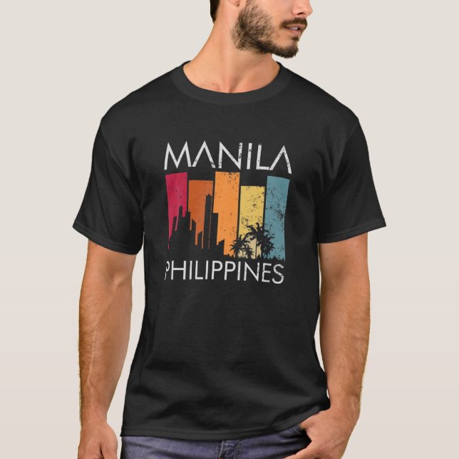 Manila Filippinerna A Filipino Sak Du skulle inte  T Shirt (Framsida)