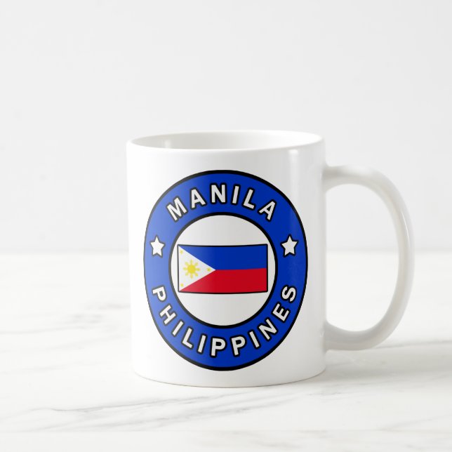 Manila Filippinerna Kaffemugg (Höger)