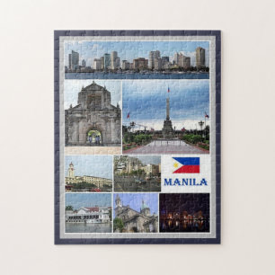 Manila - Filippinerna - Mosaic - Pussel