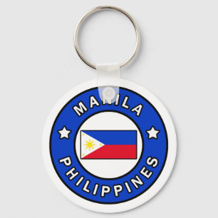 Manila Filippinerna Nyckelring