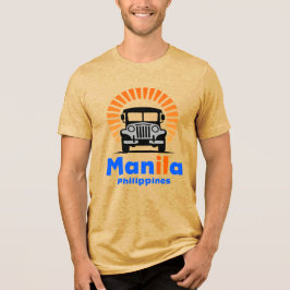 Manila Filippinerna Sydostasien T Shirt