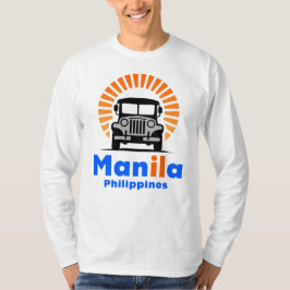 Manila Filippinerna Sydostasien T Shirt