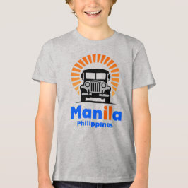 Manila Filippinerna Sydostasien T Shirt
