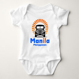 Manila Filippinerna Sydostasien T Shirt