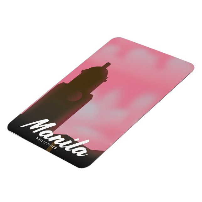 Manila Filippinernas reseaffisch. Magnet (Vänstra Sidan)