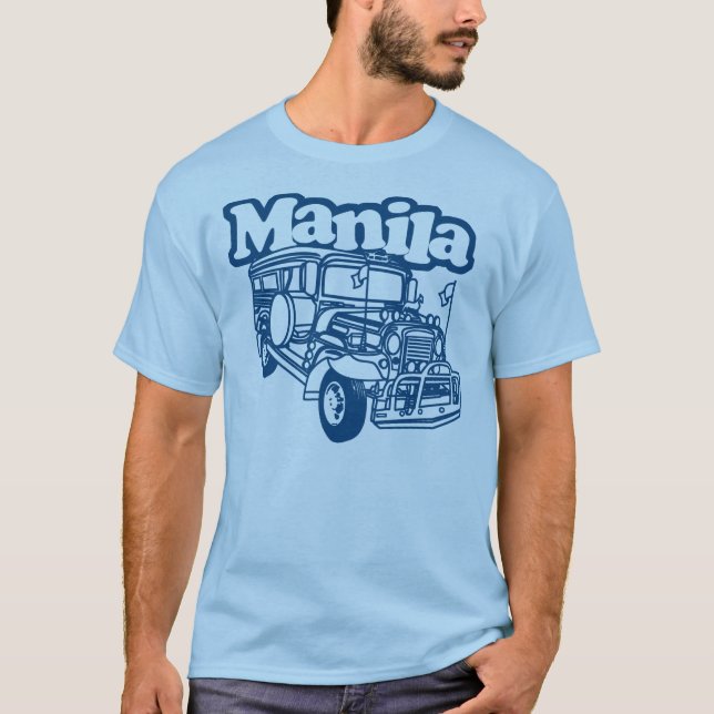 Manila Jeepney T-shirt (Framsida)