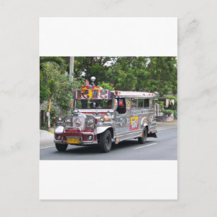 Manila Jeepney Vykort