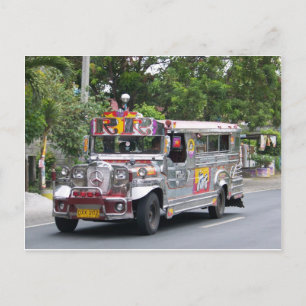 Manila Jeepney Vykort