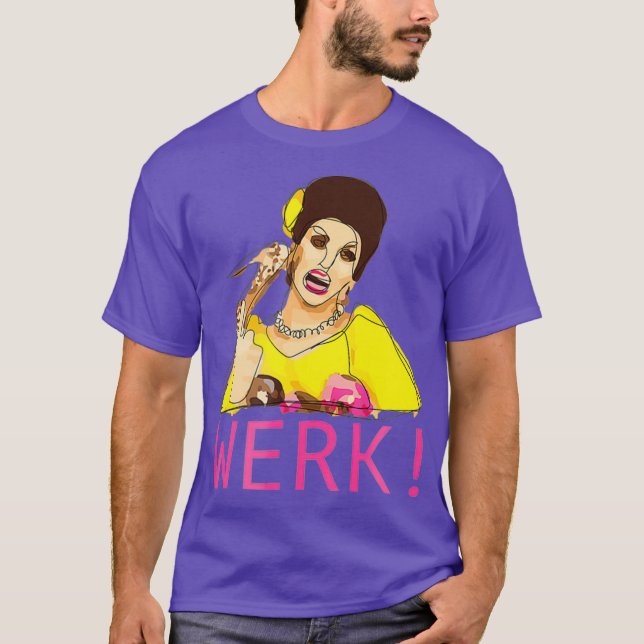 Manila Luzon Illustration Drag Queen Merch All T Shirt (Framsida)