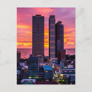 Manila Philippines horisont Vykort