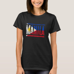 MANILA PHILIPPINES MED DESS PROUDERADE FILIPINO-FL T SHIRT