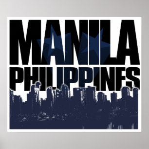 Manila PHILIPPINES Poster