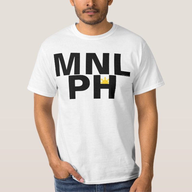 Manila Philippines T Shirt (Framsida)
