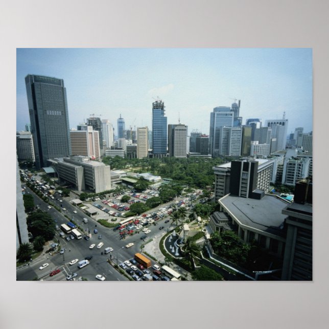 Manila Skyline Poster (Framsidan)
