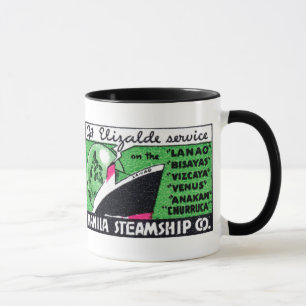Manila Steamshipföretag 1930 Mugg