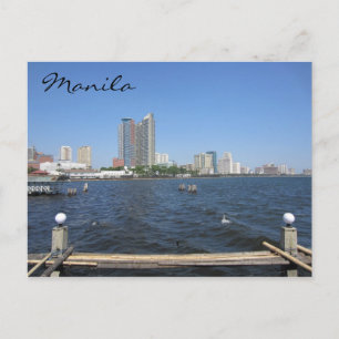 manila vatten vy vykort