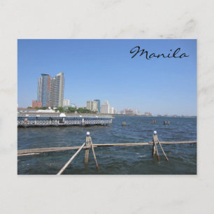 manila vatten vykort