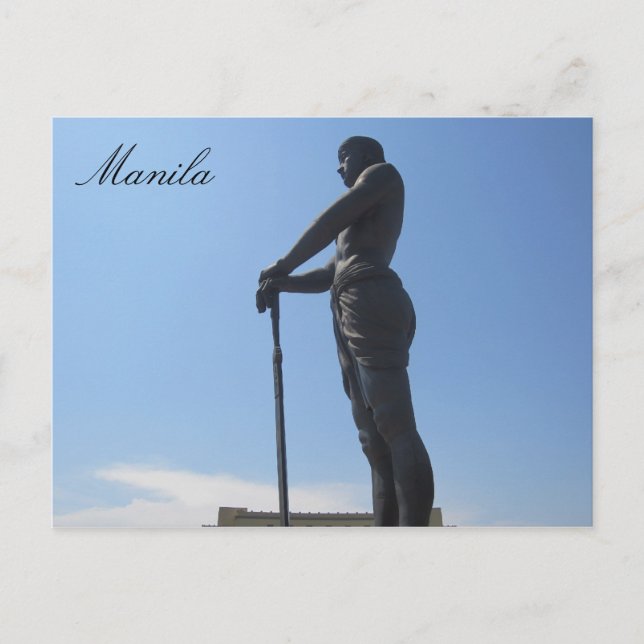 manilastatuprofil vykort (Framsida)