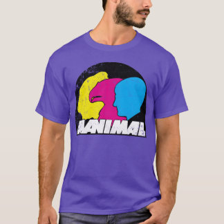 Manimal 80-tal rolig t shirt