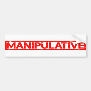 Manipulativ Frimärke Bildekal