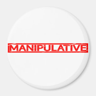 Manipulativ Frimärke Magnet