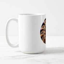 Manipulerad Mandelbrot Fractal Kaffemugg