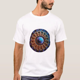 Manipulerad Mandelbrot Fractal T Shirt