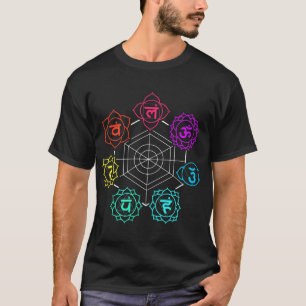 Manipura Anahata Sahasrara Chakras T Shirt