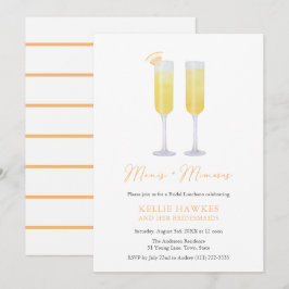 Manis och Mimosas Brudens sida Firande Inbjudningar